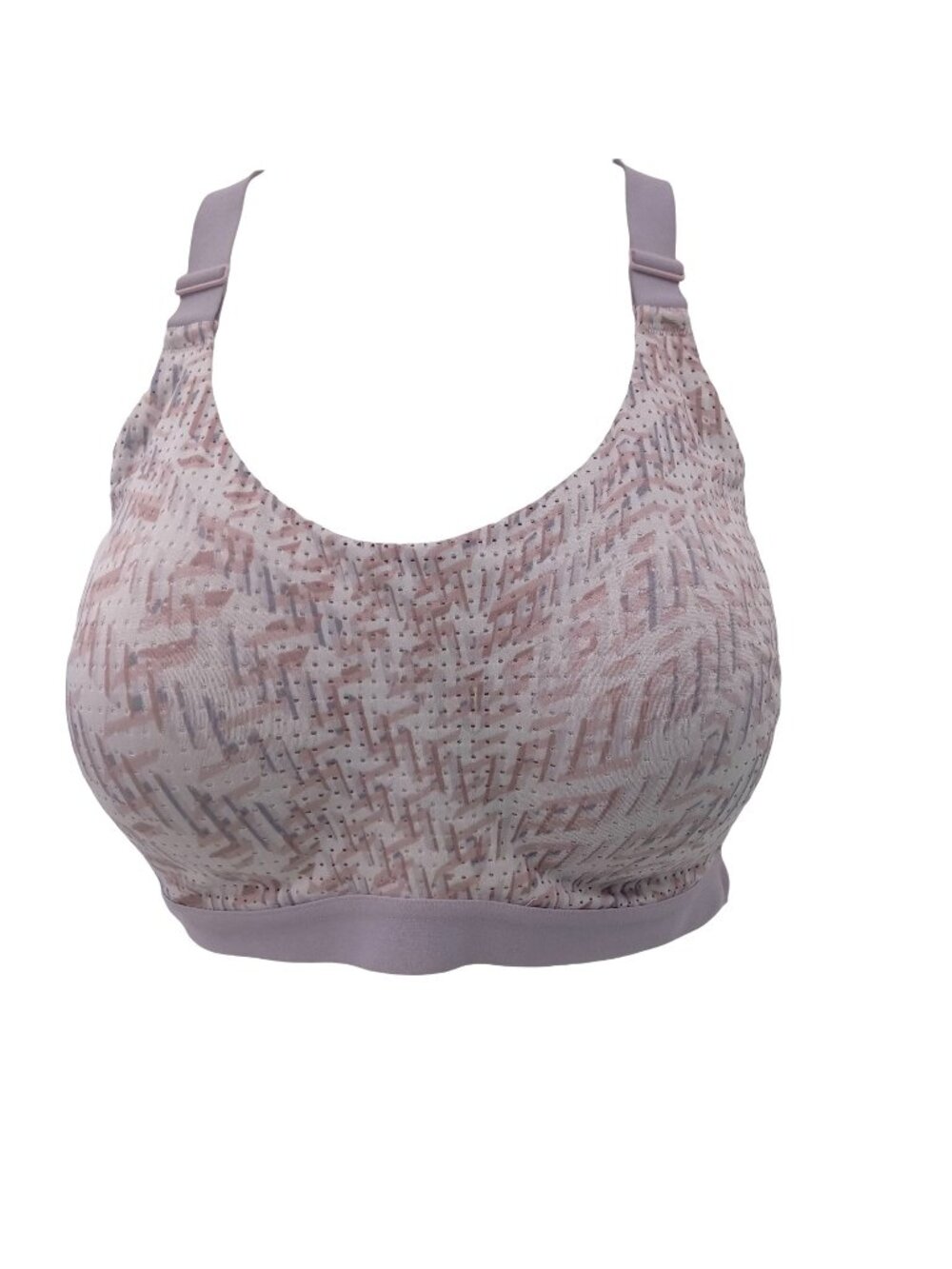 Victorias Secret Sport Gray Mesh Bra 34DD 34 DD Lightweight Sports Strappy Back